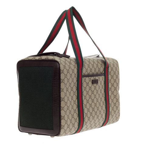 gucci dog purse|gucci dog carrier for sale.